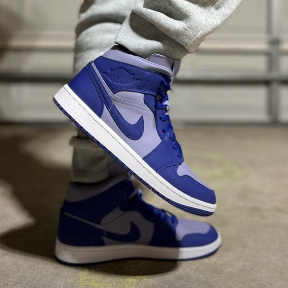 Nike Jordan 1 Mid SE Purple Deep Royal